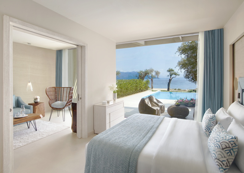 Tiara Holidays - Ikos Dassia - deluxe one bedroom suite with private pool soba